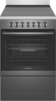Westinghouse - 60cm Freestanding Electric Cooker - Dark Stainless Steel - WFE646DSC