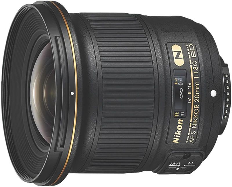 Nikon - Nikkor AF-S 20mm F/1.8G ED Camera Lens - JAA138DA