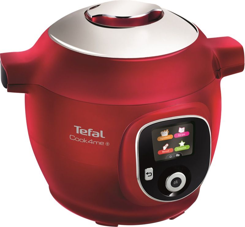 Tefal - Cook4Me+ Pressure Multicooker – Red - CY8515