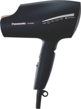 Panasonic - Nanoe Moisture Infusing Advanced Hair Dryer - Black & Gold - EHNA98K765