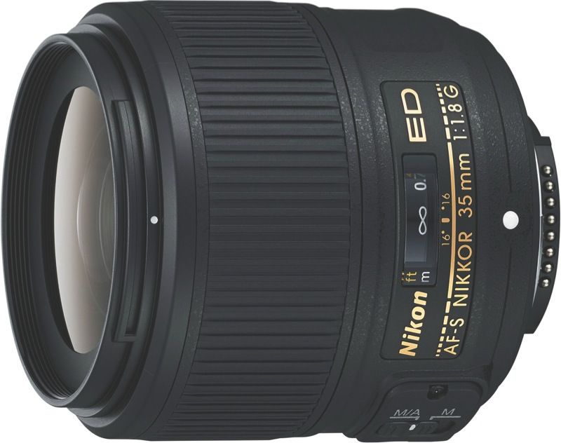 Nikon - Nikkor AF-S 35mm f/1.8G Camera Lens - JAA137DA