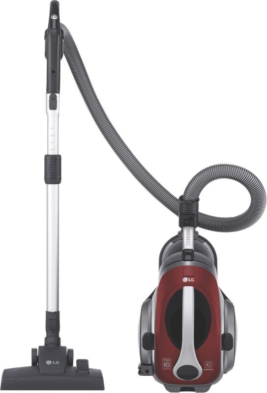 LG KV-CORE Bagless Barrel Vacuum Cleaner - Red KV-CORE