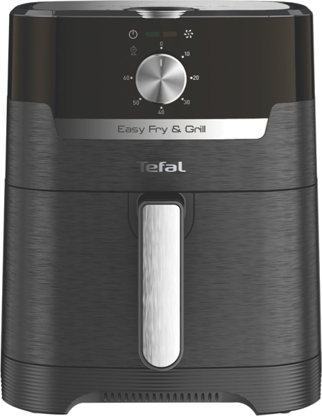 Tefal 2-in-1 Easy Fry & Grill Air Fryer - Black EY5018