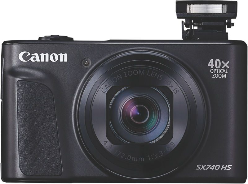 Canon - PowerShot SX740HS Compact Digital Camera - SX740HSBK