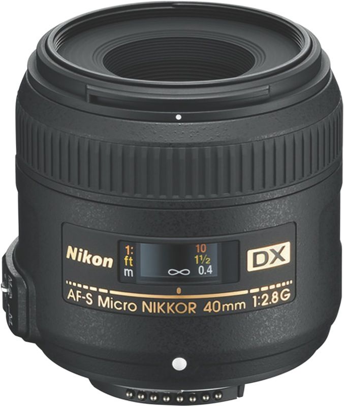 Nikon - Nikkor AF-S DX 40mm F/2.8G Micro Camera Lens - JAA638DA
