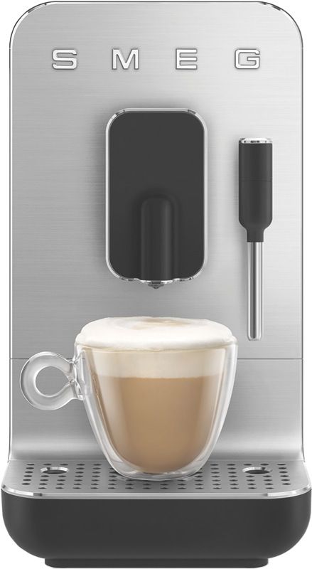 Smeg - Fully Automatic Coffee Machine - Black - BCC02BLMAU