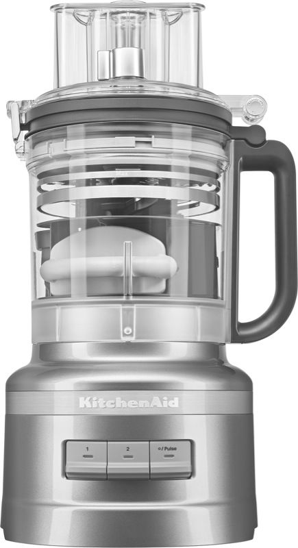 KitchenAid - 7 Cup Food Processor - Contour Silver - 5KFP0719ACU