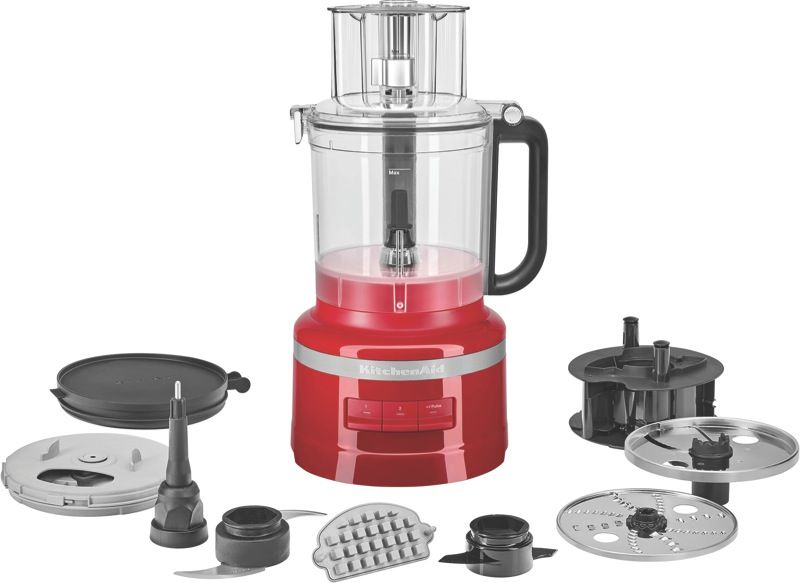 KitchenAid - 9 Cup Food Processor - Empire Red - 5KFP0919AER