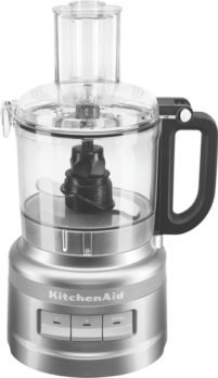 KitchenAid - 9 Cup Food Processor - Contour Silver - 5KFP0919ACU