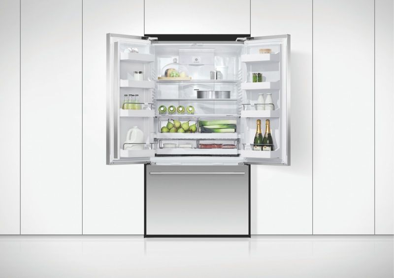 Fisher & Paykel - 569L French Door Fridge - Stainless Steel - RF610ADX5