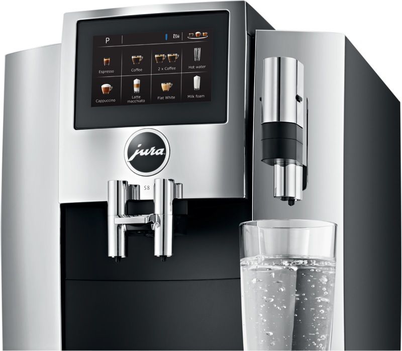 Jura - S8 Fully Automatic Coffee Machine - Chrome - 15443