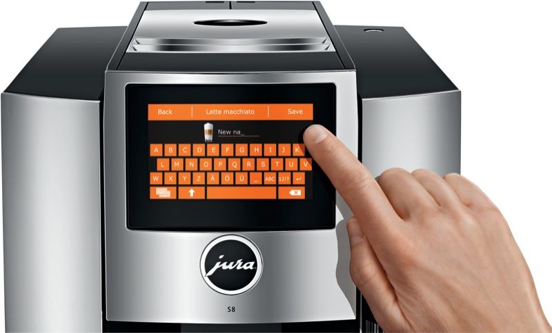 Jura S8 Fully Automatic Coffee Machine - Chrome 15443