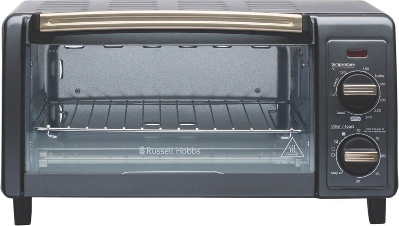 Russell Hobbs - Compact Air Fry Toaster Oven – Gunmetal Grey - RHTOAF15