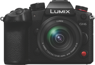 Panasonic - Lumix GH6 Mirrorless Camera + Lumix G 12-60mm Lens Kit - DC-GH6MKIT