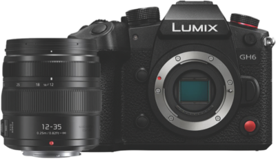Panasonic - Lumix GH6 Mirrorless Camera + Lumix G 12-35mm Lens Kit - DC-GH6PRO