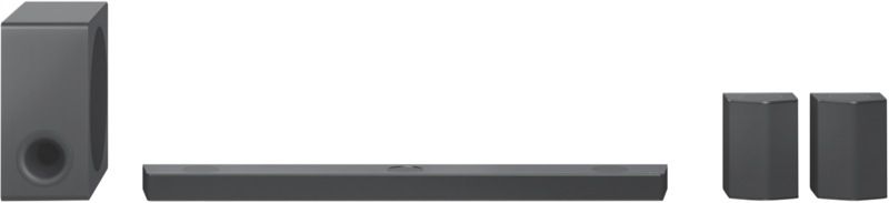 LG - Dolby Atmos 9.1.5Ch Soundbar – Dark Steel Silver - S95QR
