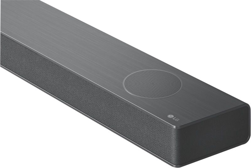 LG - Dolby Atmos 5.1.3Ch Soundbar - Dark Steel Silver - S90QY