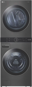 LG - 17kg Washer/10kg Dryer Combo – Black Steel - WWT-1710B