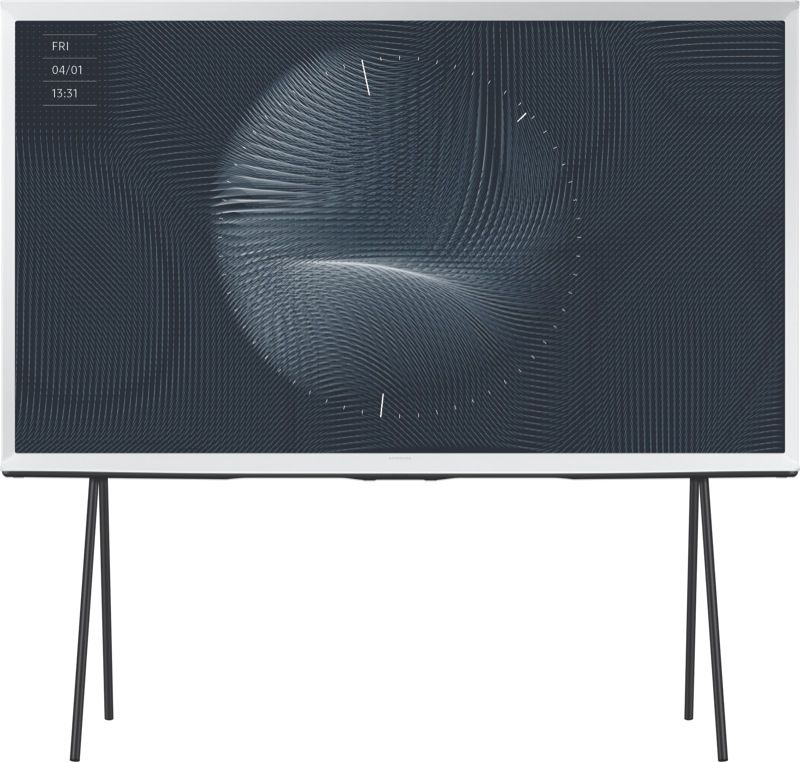 Samsung - 65" Serif 4K Ultra HD Smart QLED TV - Cotton Blue - QA65LS01BBWXXY