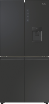 Haier - 508L Quad Door Refrigerator - Black - HRF580YHC