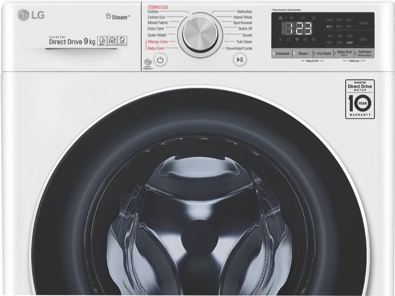 LG - 9kg Front Load Washing Machine - WV5-1409W