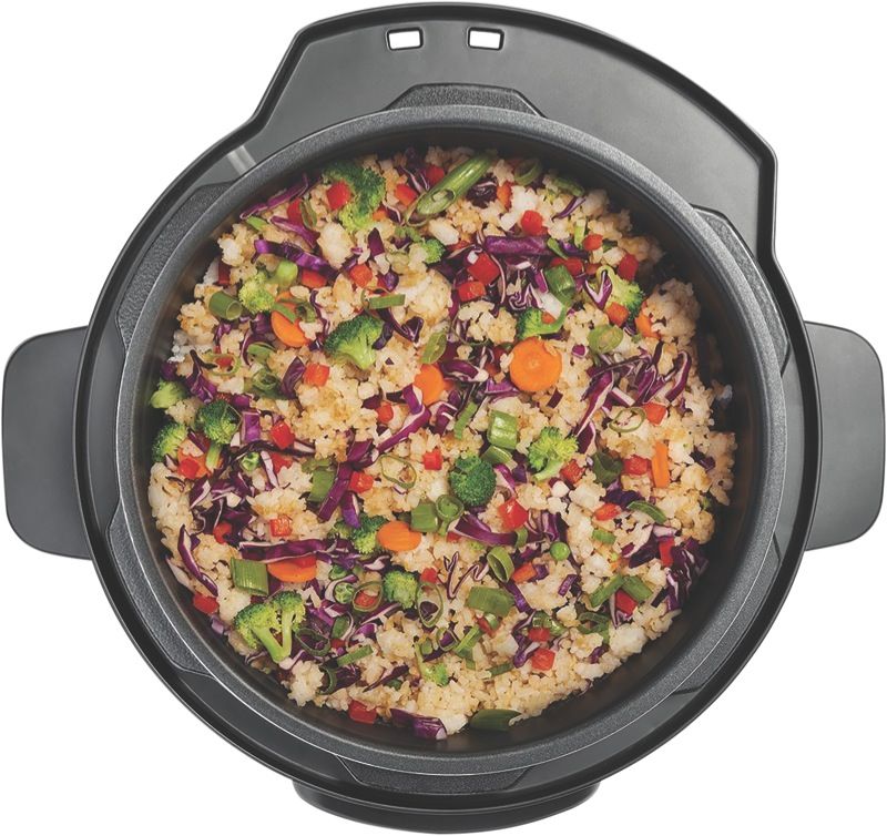 CPE 300 Crockpot Express XL Pressure Multicooker Stainless Overhead 1340x1340 00f5a7f7d7