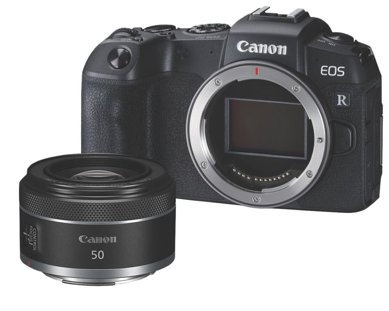 EOS RP Mirrorless Camera + RF 50mm f1 8 STM Lens Kit