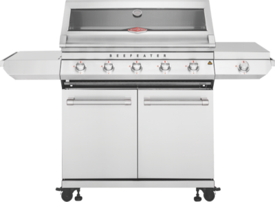 Beefeater - 7000 Classic 176cm 5-Burner Freestanding BBQ - Stainless Steel - BMG7652SA
