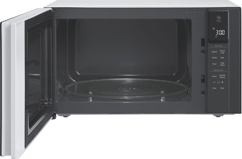 LG 42L 1200W Inverter Microwave Oven - Black & White MS4296OWS