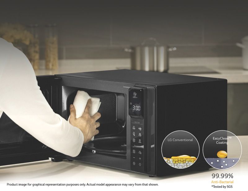  - 42L 1200W Inverter Microwave Oven - Black & White - MS4296OWS