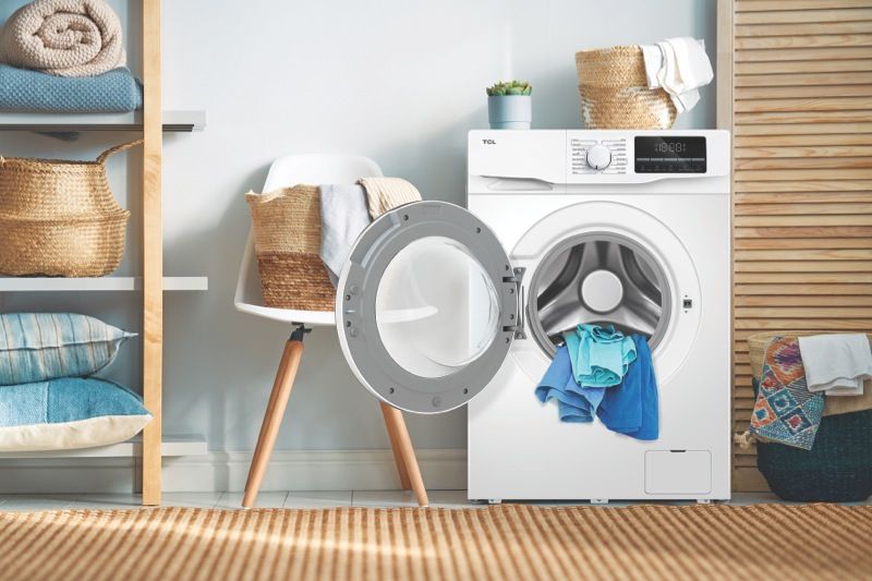 TCL - 7.5kg Front Load Washing Machine - P608FLW