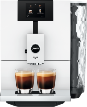 Jura - ENA 8 Fully Automatic Coffee Machine - Nordic White - 15520