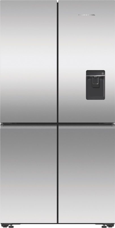 Fisher & Paykel - 538L Quad Door Refrigerator – Stainless Steel - RF605QNUVX1