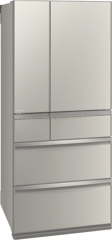 Mitsubishi Electric - 700L French Door Fridge - Argent Silver - MR-WX700C-S-A
