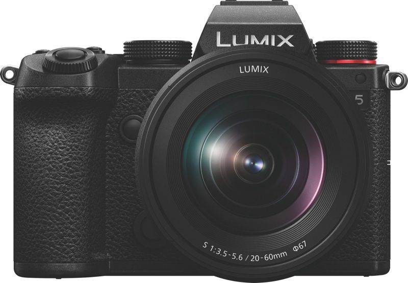 Panasonic - Lumix S5 Mirrorless Camera + 20-60mm Lens Kit - DCS5KGNK