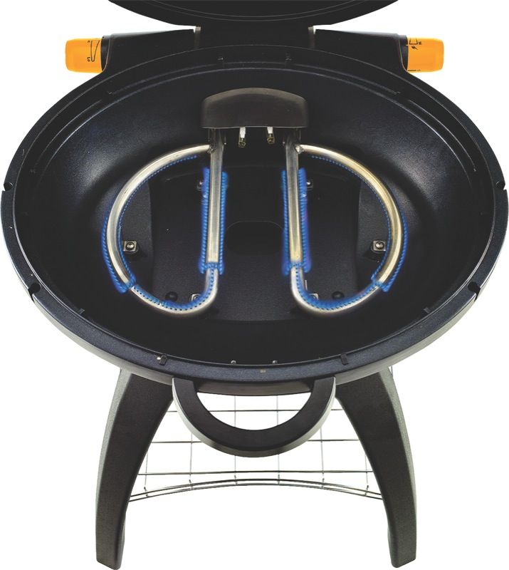  - 2 Burner Mobile Gas BBQ with Stand – Orange - BB49924