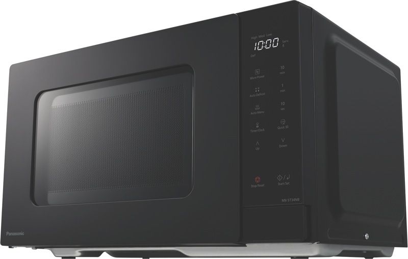Panasonic - 25L 900W Compact Microwave – Black - NN-ST34NBQPQ