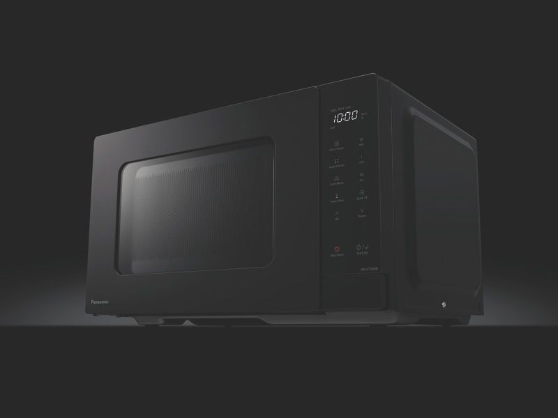 Panasonic - 25L 900W Compact Microwave – Black - NN-ST34NBQPQ