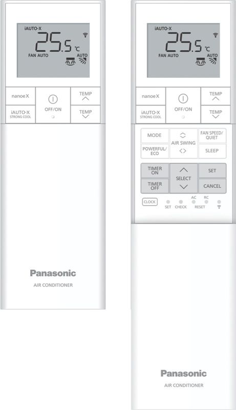 Panasonic - C4.2kW H5.1kW Reverse Cycle Split System Air Conditioner - CSCUZ42XKR