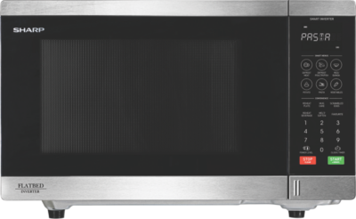 Sharp - 32L 1200W Flatbed Microwave – Stainless Steel - SM327FHS