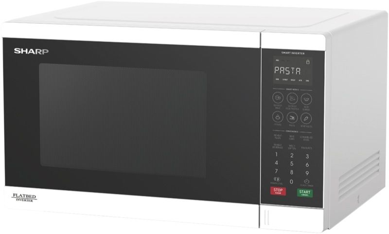 Sharp - 32L 1200W Inverter Microwave – White - SM327FHW