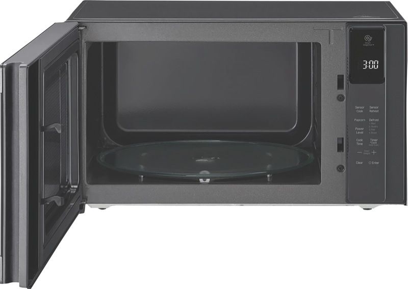 LG - 42L 1200W Smart Inverter Microwave Oven - Matte Black - MS4296OMBB