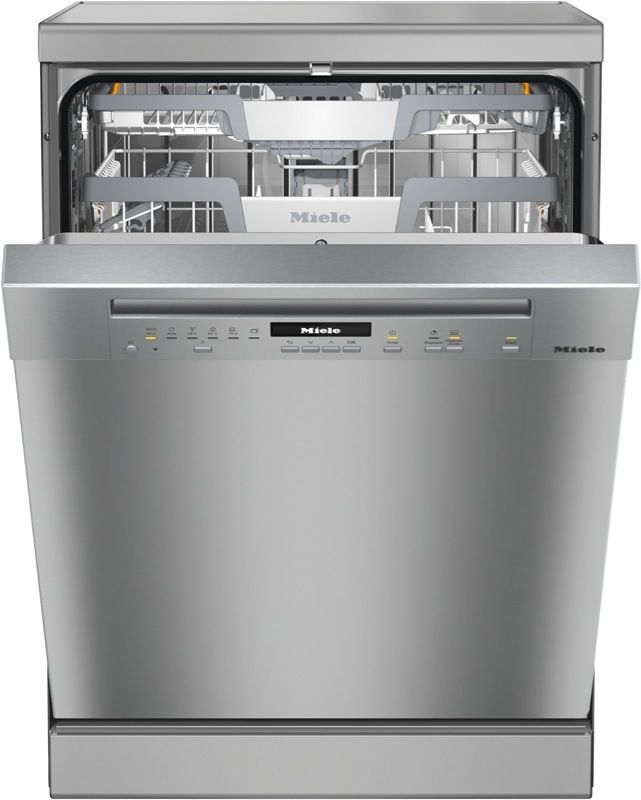 Miele - 60cm Freestanding Dishwasher - Clean Steel - G7104SC