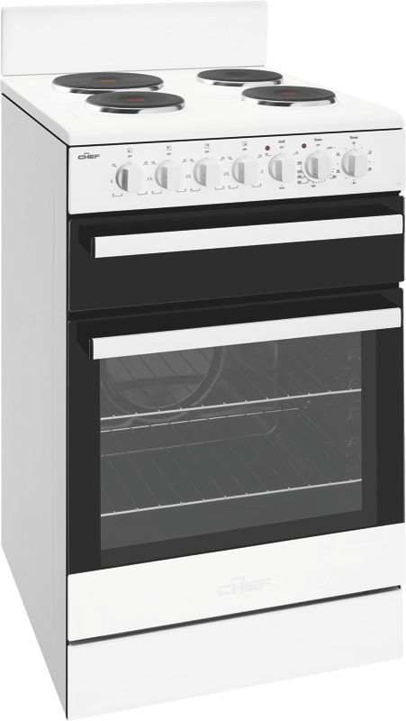  - 54cm Freestanding Electric Cooker - White - CFE535WB