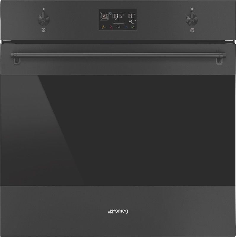 Smeg - 60cm Built-In Combi Steam Oven - Black - SOPA6302S2PN
