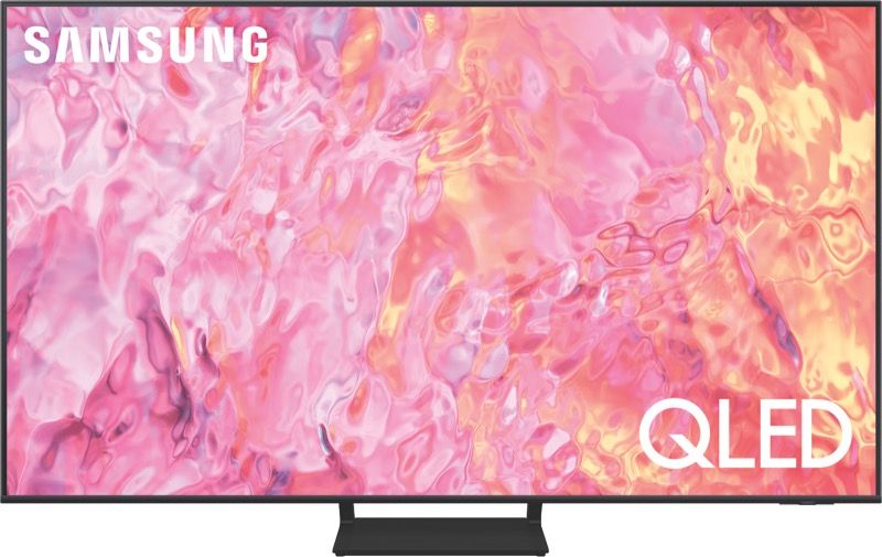 Samsung - 85" Q60C 4K Ultra HD Smart QLED TV - QA85Q60CAWXXY