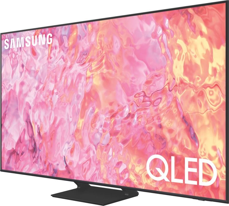 Samsung - 75" Q60C 4K Ultra HD Smart QLED TV - QA75Q60CAWXXY