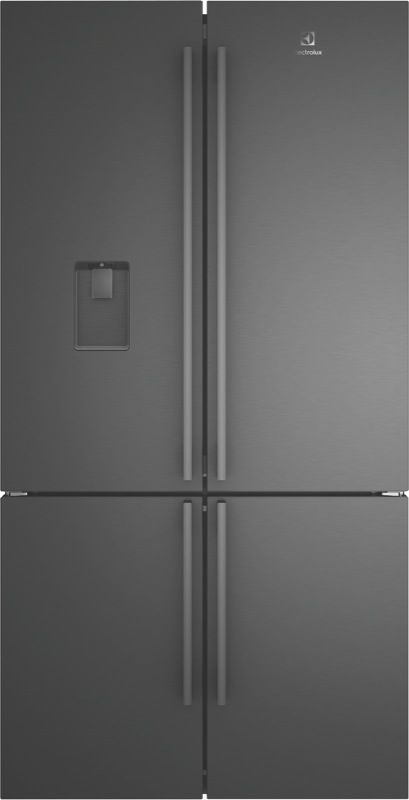Electrolux - 562L French Door Refrigerator - Matte Black - EQE5657BA