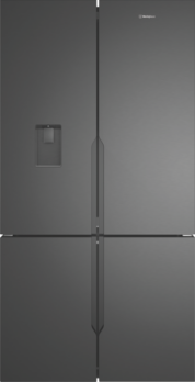 Westinghouse - 564L French Door Refrigerator - Matte Charcoal Black - WQE5650BA