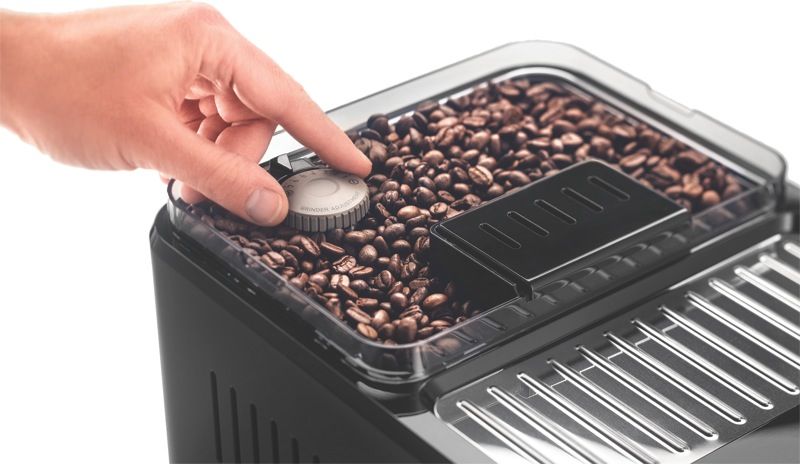 DeLonghi - Eletta Explore Fully Automatic Coffee Machine - Grey - ECAM45055G